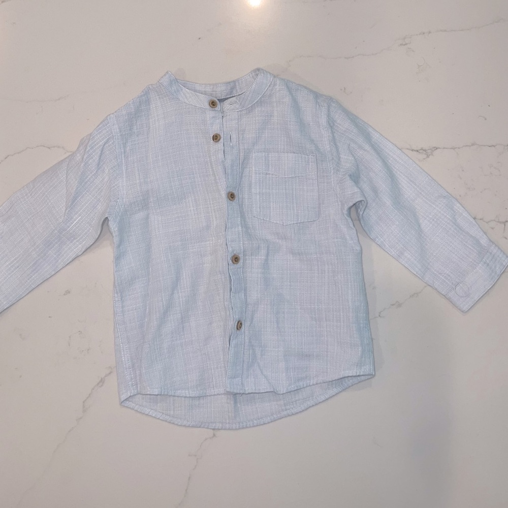 Zara Baby Basic Woven Shirt